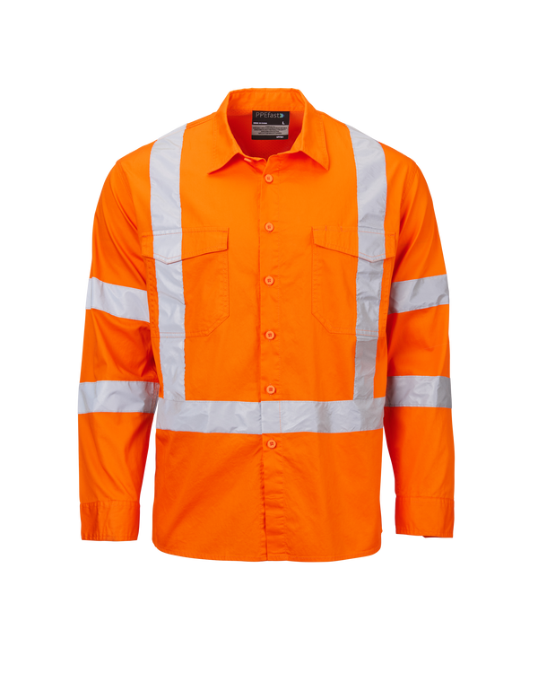 Civil Rail X Back Shirt Cotton - NSW QLD & WA