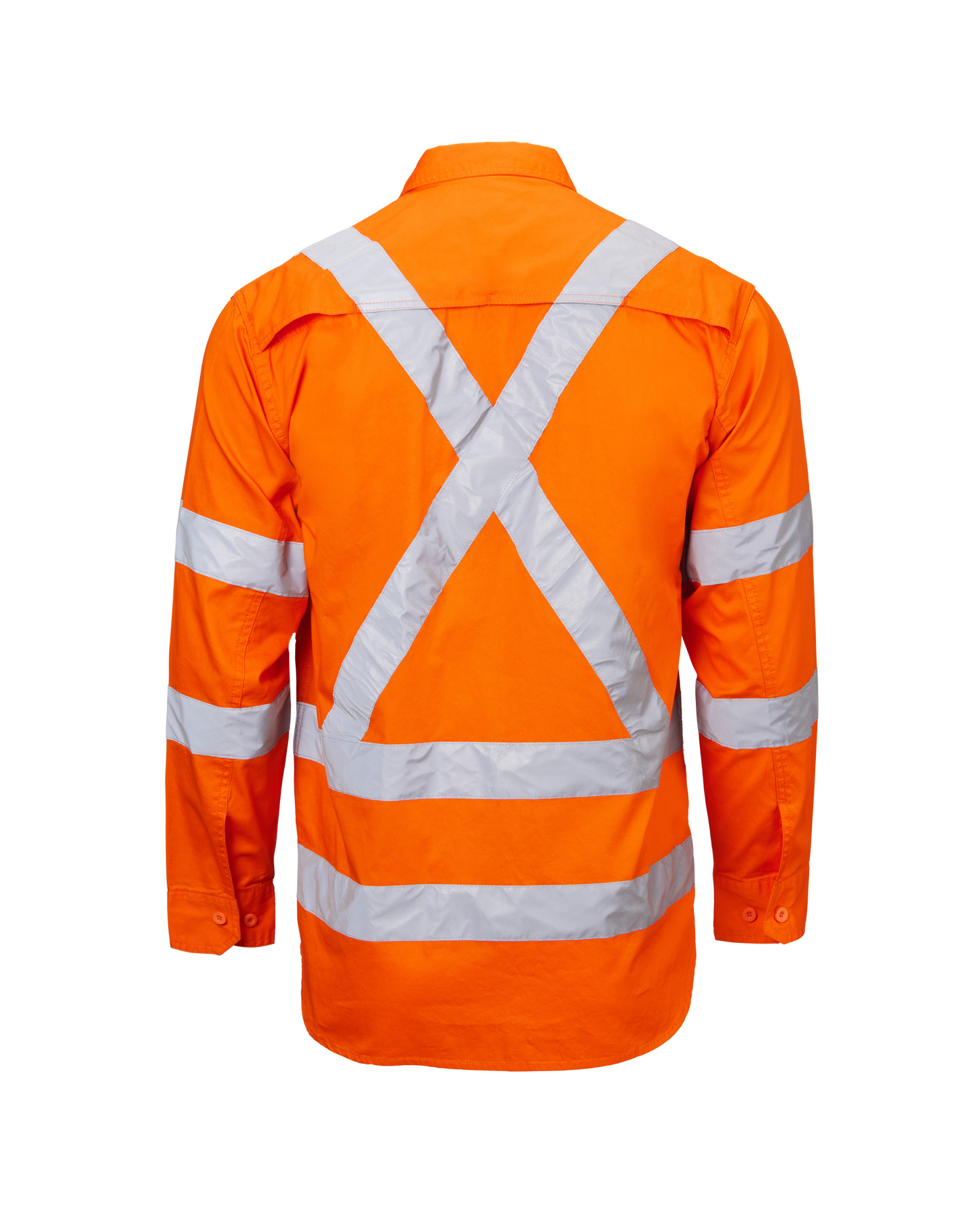 X Back Rail Civil Shirt - NSW QLD & WA - Free Logos