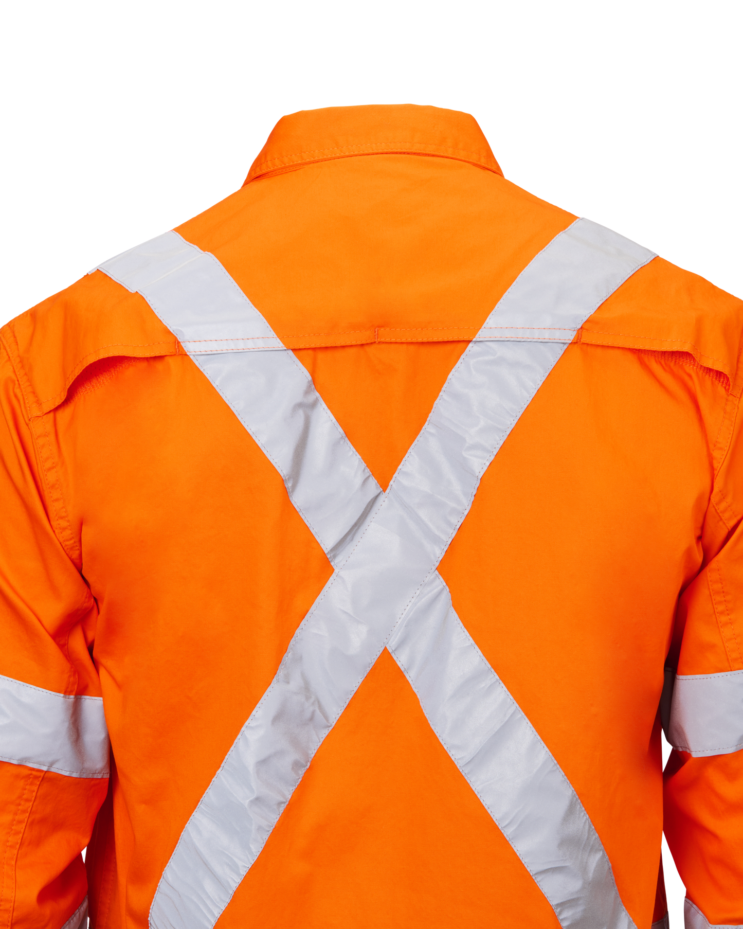 X Back Rail Civil Shirt - NSW QLD & WA - Free Logos