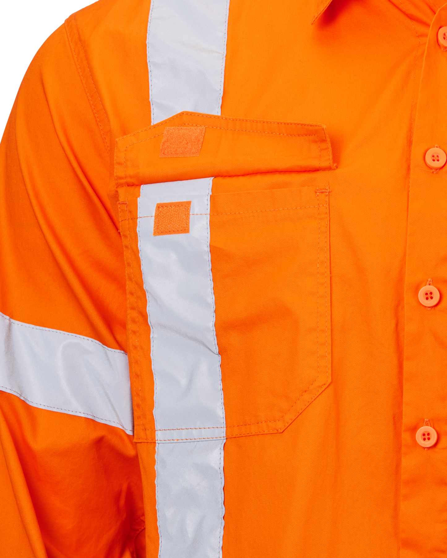 X Back Rail Civil Shirt - NSW QLD & WA - Free Logos