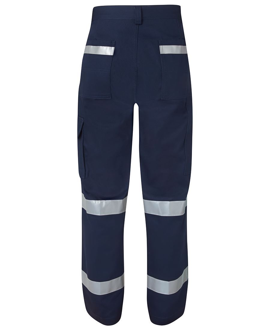 Pant blue cargo with reflective tape